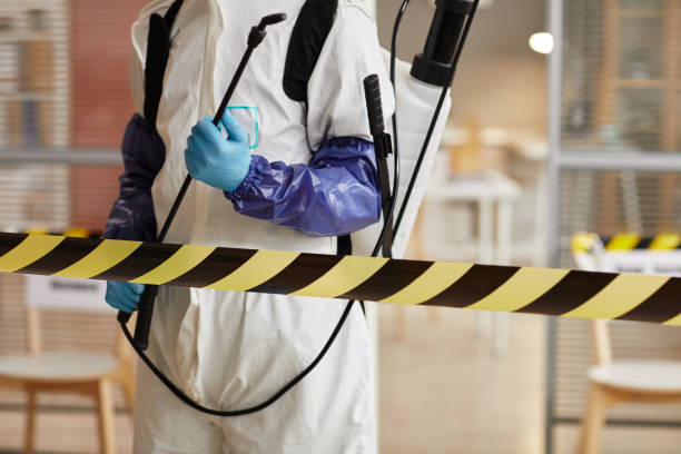 Professional Sewage Cleanup technician working in Seaside Heights, NJ